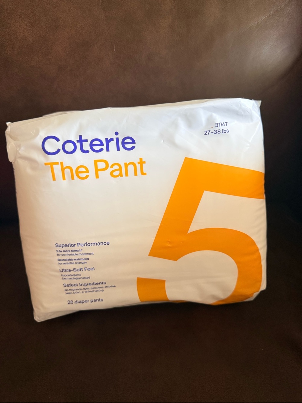 Coterie The Pant Diaper Pants Size 5 - Pull-ups - 1.5 packs, 42 diapers